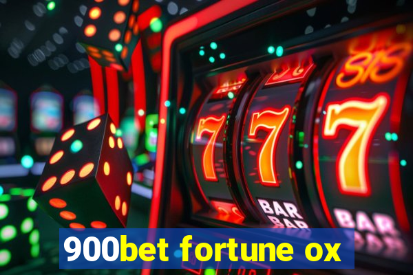 900bet fortune ox